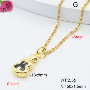 F6N301581vaia-L017  Fashion Copper Necklace