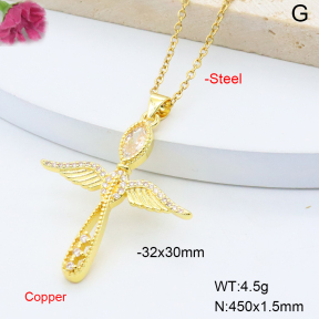 F6N408793aakl-L017  Fashion Copper Necklace