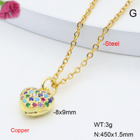 F6N408796vail-L017  Fashion Copper Necklace