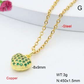 F6N408797vail-L017  Fashion Copper Necklace
