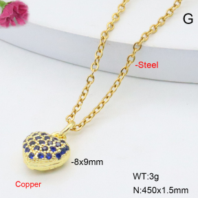 F6N408799vail-L017  Fashion Copper Necklace