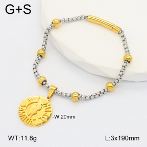 2B2004366bhia-722  Stainless Steel Bracelet