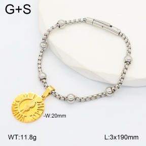 2B2004367bhva-722  Stainless Steel Bracelet