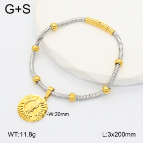 2B2004368bhia-722  Stainless Steel Bracelet