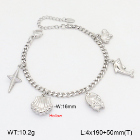 2B2004390bbov-656  Stainless Steel Bracelet