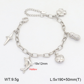 2B2004392bbov-656  Stainless Steel Bracelet
