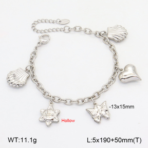 2B2004398bbov-656  Stainless Steel Bracelet