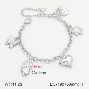 2B2004404bbov-656  Stainless Steel Bracelet