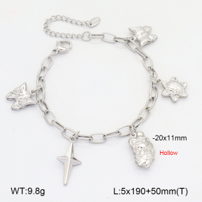 2B2004406bbov-656  Stainless Steel Bracelet