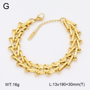2B2004446bbov-434  Stainless Steel Bracelet