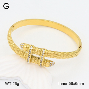 2BA402328bhia-434  Stainless Steel Bangle