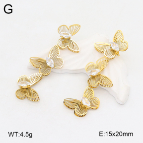2E4004499vhha-434  Stainless Steel Earrings