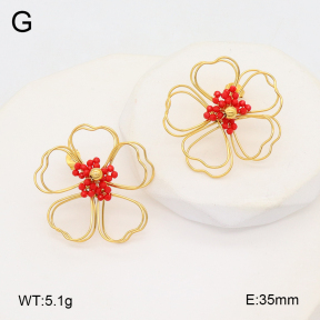 2E4004502bhva-434  Stainless Steel Earrings