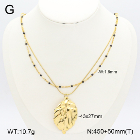 2N3002683bbov-434  Stainless Steel Necklace