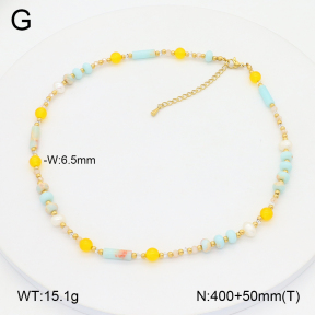 2N4004393aiov-684  Stainless Steel Necklace
