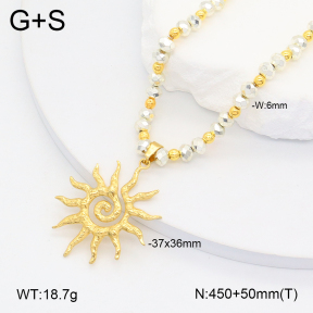 2N4004411vbnl-434  Stainless Steel Necklace