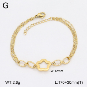 2B2004505bhbl-656  Stainless Steel Bracelet