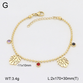 2B4005024bhbl-656  Stainless Steel Bracelet