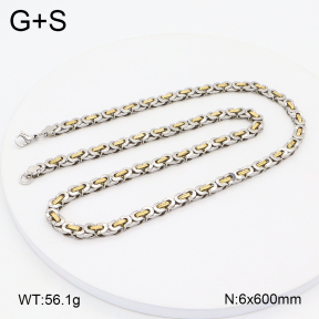2N2006257ahlv-730  Stainless Steel Necklace