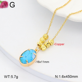 F2N401219vbmb-J109  Fashion Copper Necklace
