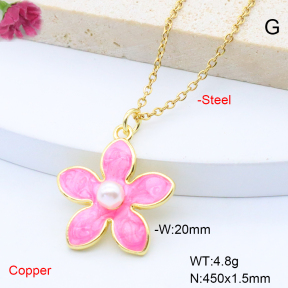 F6N301594avja-L017  Fashion Copper Necklace