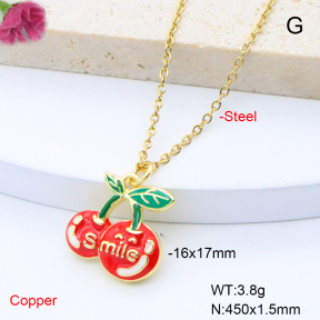 F6N301599avja-L017  Fashion Copper Necklace