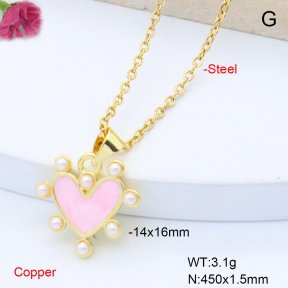 F6N301603avja-L017  Fashion Copper Necklace