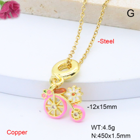 F6N301606avja-L017  Fashion Copper Necklace