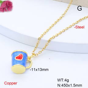 F6N301610vail-L017  Fashion Copper Necklace