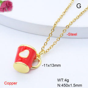 F6N301612vail-L017  Fashion Copper Necklace