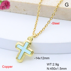F6N408831vaia-L017  Fashion Copper Necklace