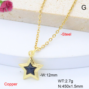 F6N408842vaia-L017  Fashion Copper Necklace