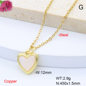 F6N408843vaia-L017  Fashion Copper Necklace