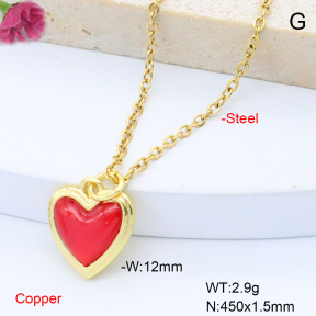 F6N408844vaia-L017  Fashion Copper Necklace