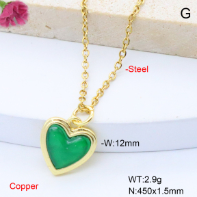 F6N408846vaia-L017  Fashion Copper Necklace