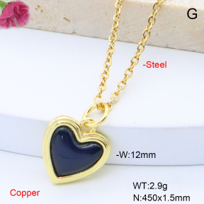 F6N408848vaia-L017  Fashion Copper Necklace