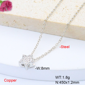 F6N408861vaia-L017  Fashion Copper Necklace