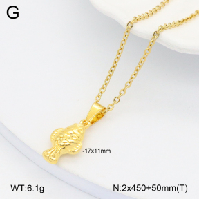 2N2006141aakl-452  Stainless Steel Necklace