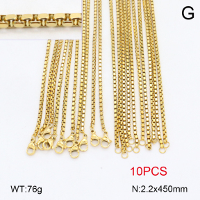 2N2006216ajoa-452  Stainless Steel Necklace
