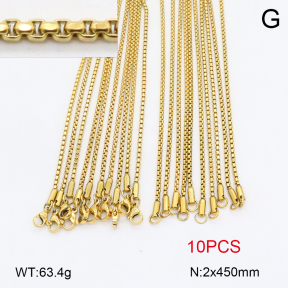 2N2006219ajoa-452  Stainless Steel Necklace