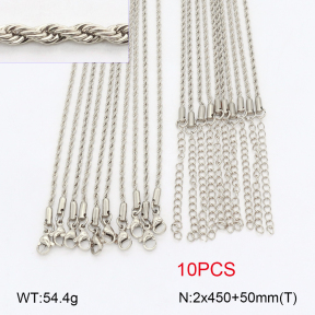 2N2006223vhov-452  Stainless Steel Necklace