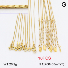2N2006224aija-452  Stainless Steel Necklace