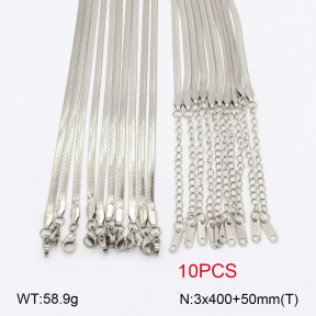 2N2006234ahjb-452  Stainless Steel Necklace