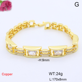 F6B406803bhia-L017  Fashion Copper Bracelet