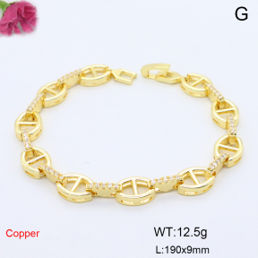 F6B406804bhia-L017  Fashion Copper Bracelet