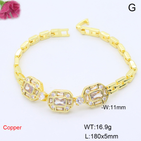 F6B406806bhia-L017  Fashion Copper Bracelet