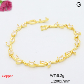 F6B406809bhva-L017  Fashion Copper Bracelet