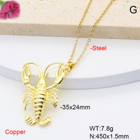 F6N200994avja-L002  Fashion Copper Necklace