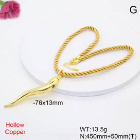 F6N200996vbnb-L002  Fashion Copper Necklace