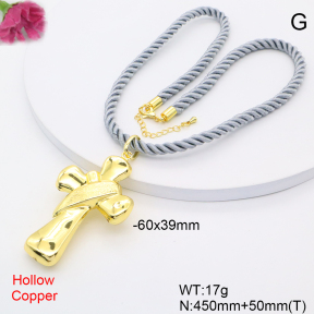 F6N200998vbnl-L002  Fashion Copper Necklace